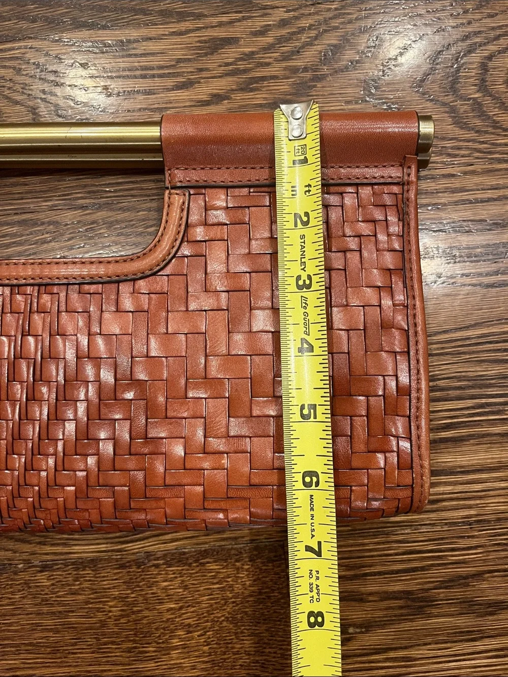 Rare Vintage Cole Haan Genevieve Woven Leather Bag – Y2K/Early 2000s Style